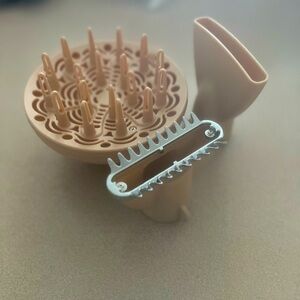 NEW Conair hair accessories. Diffuser, thermal-tipped concentrator, concentrator